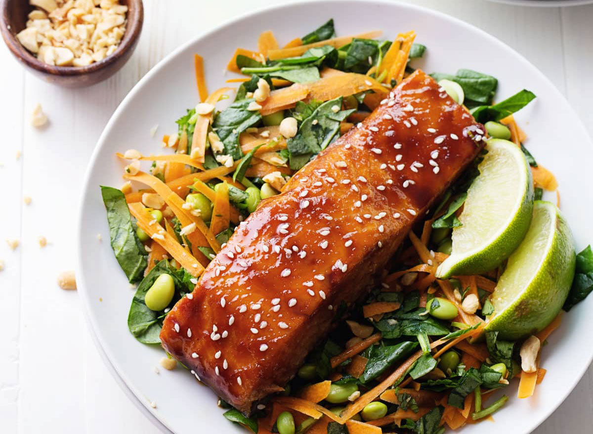 hoisin glazed salmon recipe