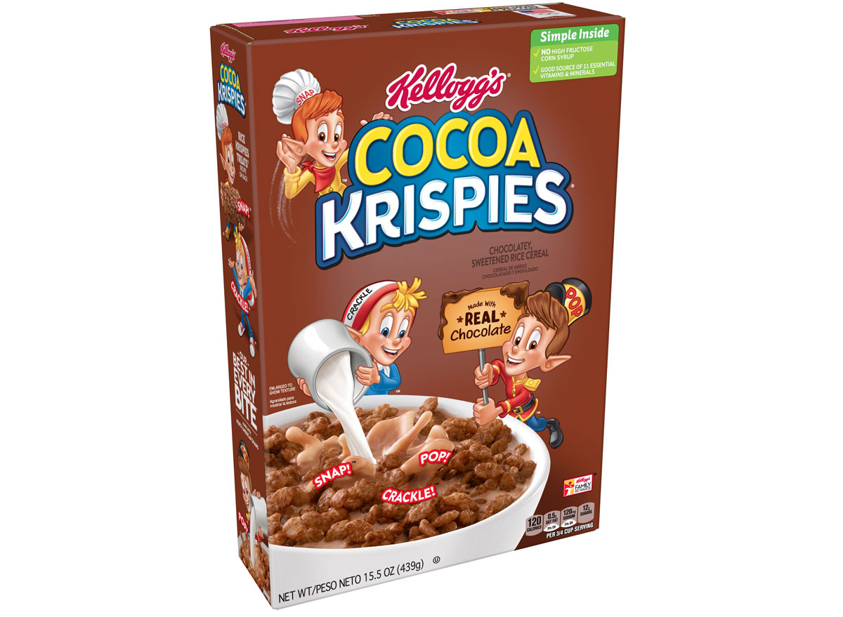 Kelloggs cocoa krispies - unhealthiest worst cereals