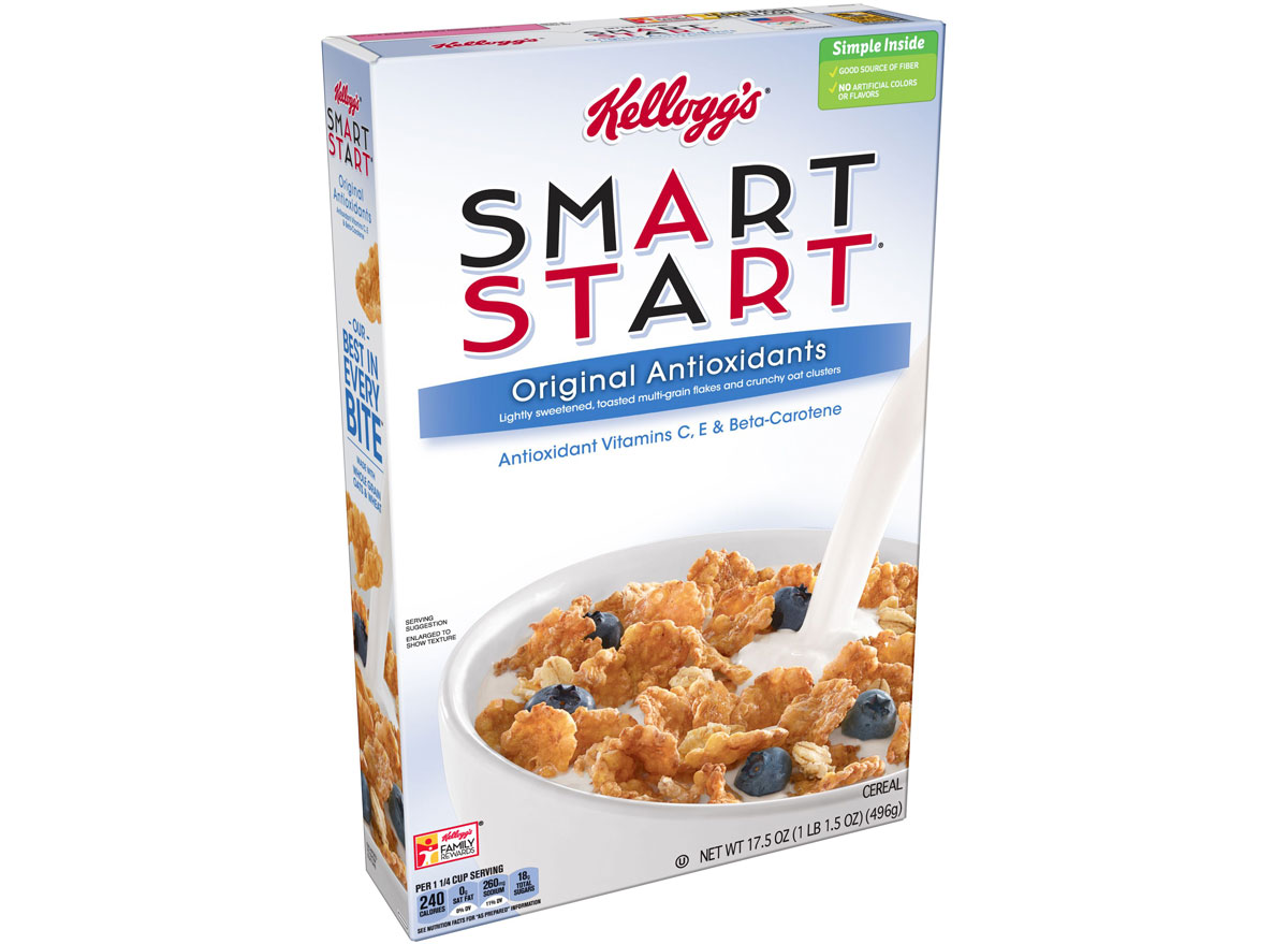 kelloggs smart start breakfast cereal - unhealthiest worst cereals