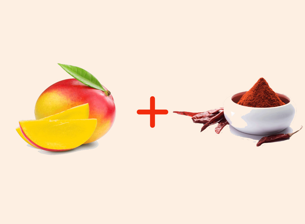 mango with chili powder amazing food pairings