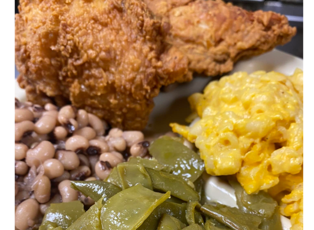 martin's fried chicken dinner.