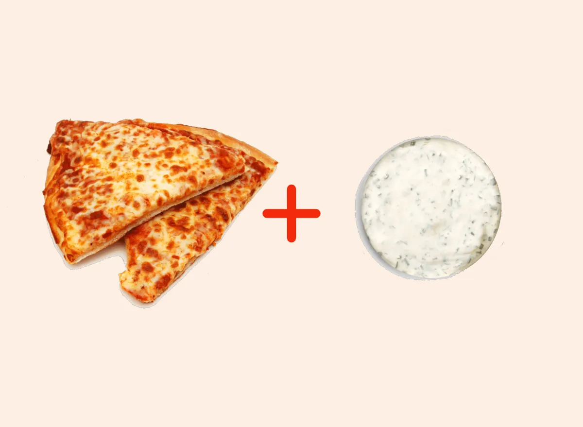 pizza with ranch amazing food pairings