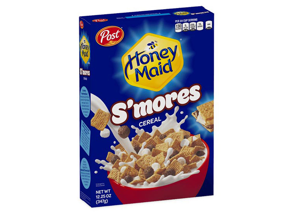 Post honey maid smores cereal - unhealthiest worst cereals