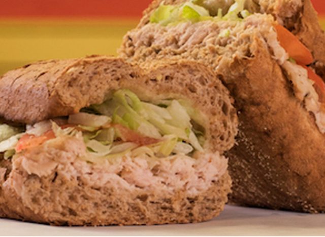 tuna salad sub