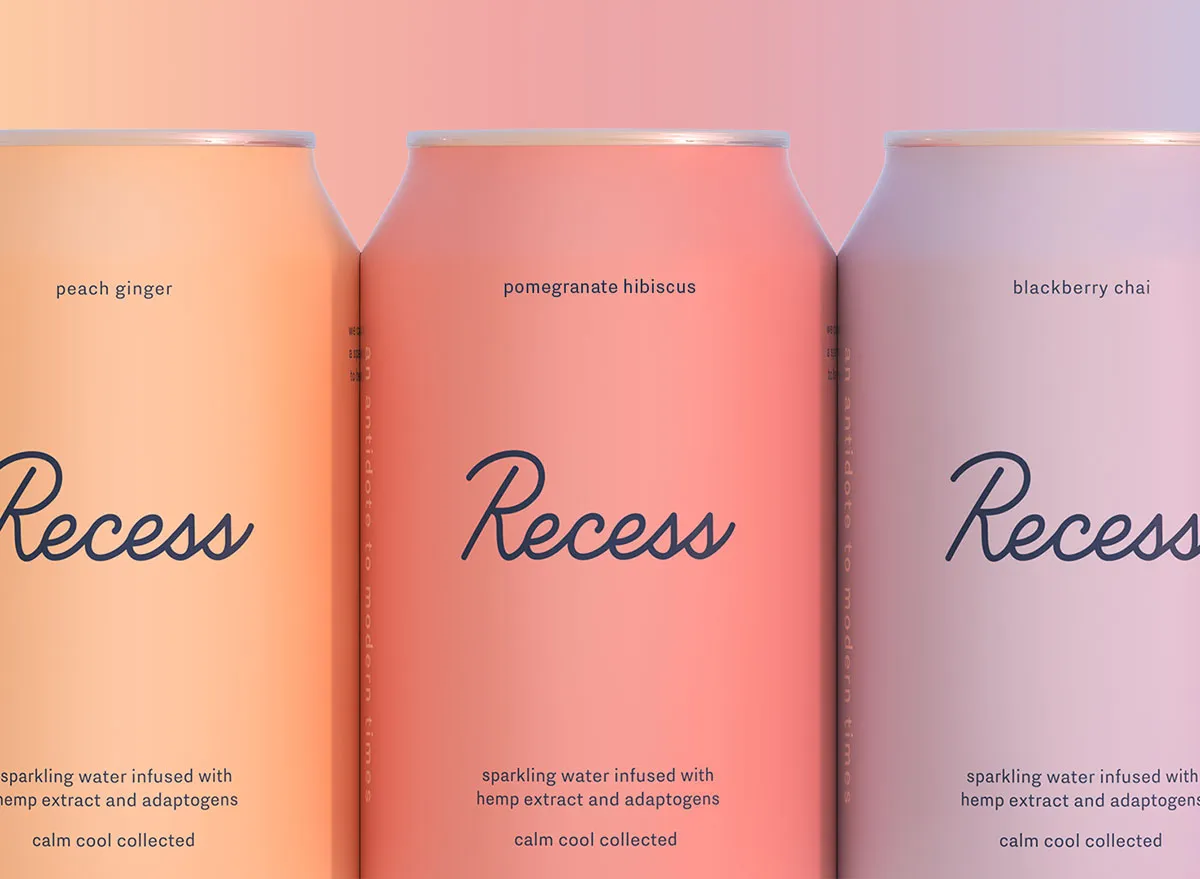 recess cbd soda cans - cbd product