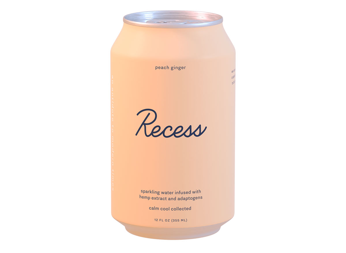 recess peach ginger can - cbd product