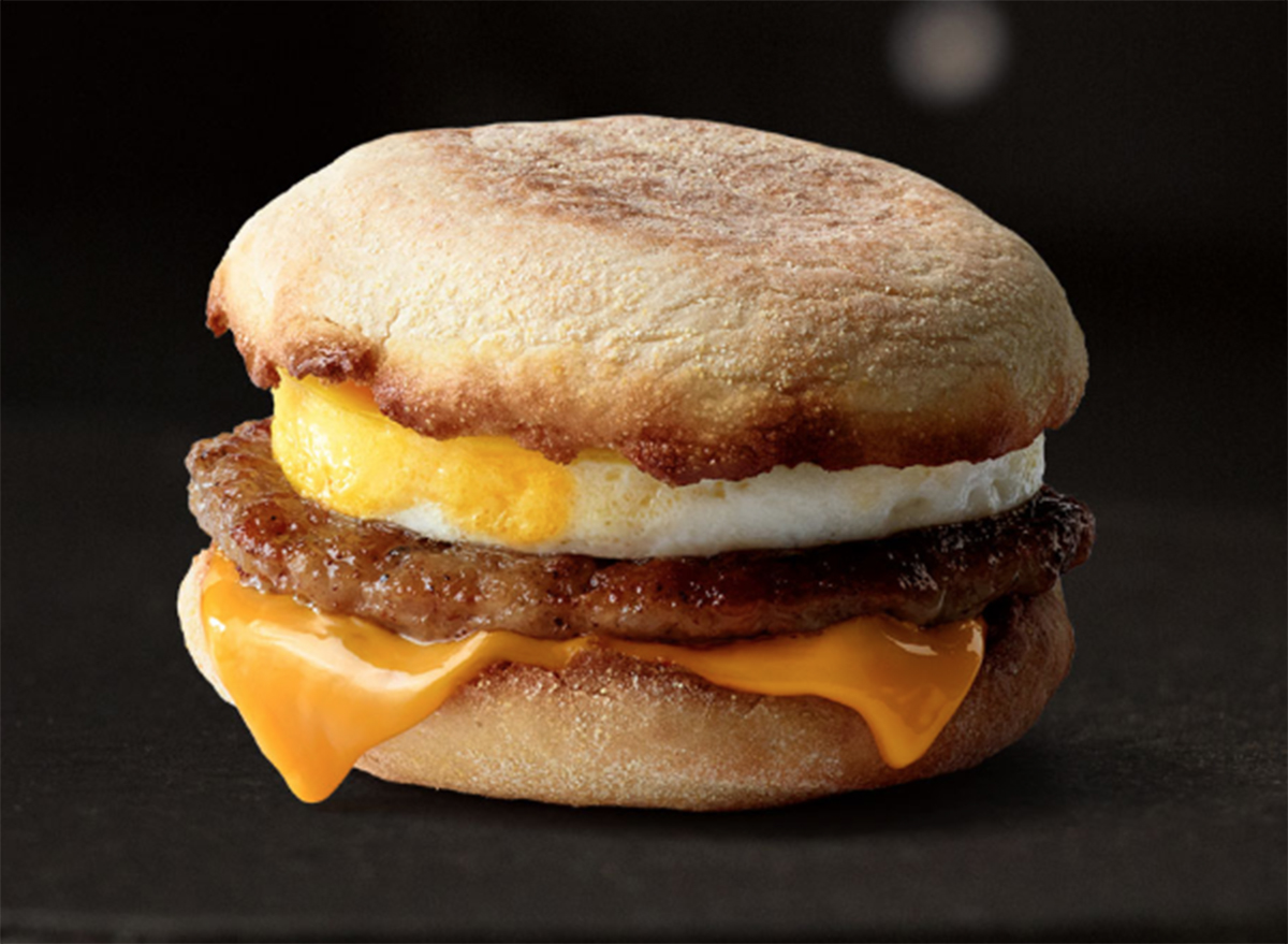 how much are egg and bacon mcmuffins