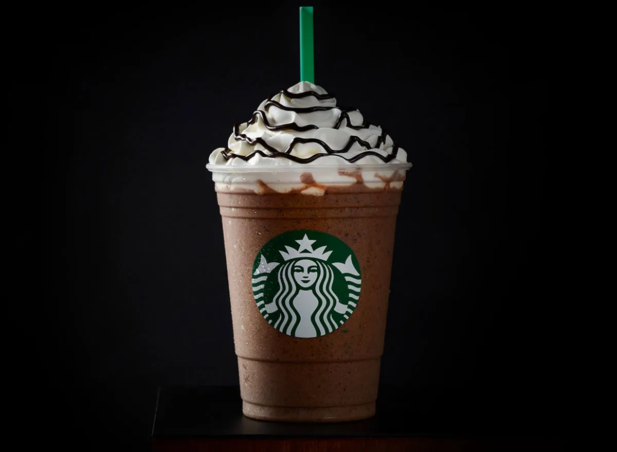 Starbucks Java chip frappuccino