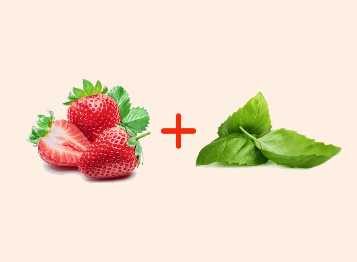 strawberries with basil amazing food pairings