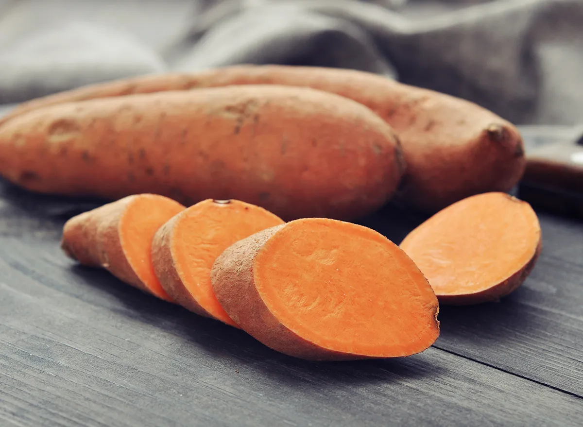 sweet potatoes - muscle building foods