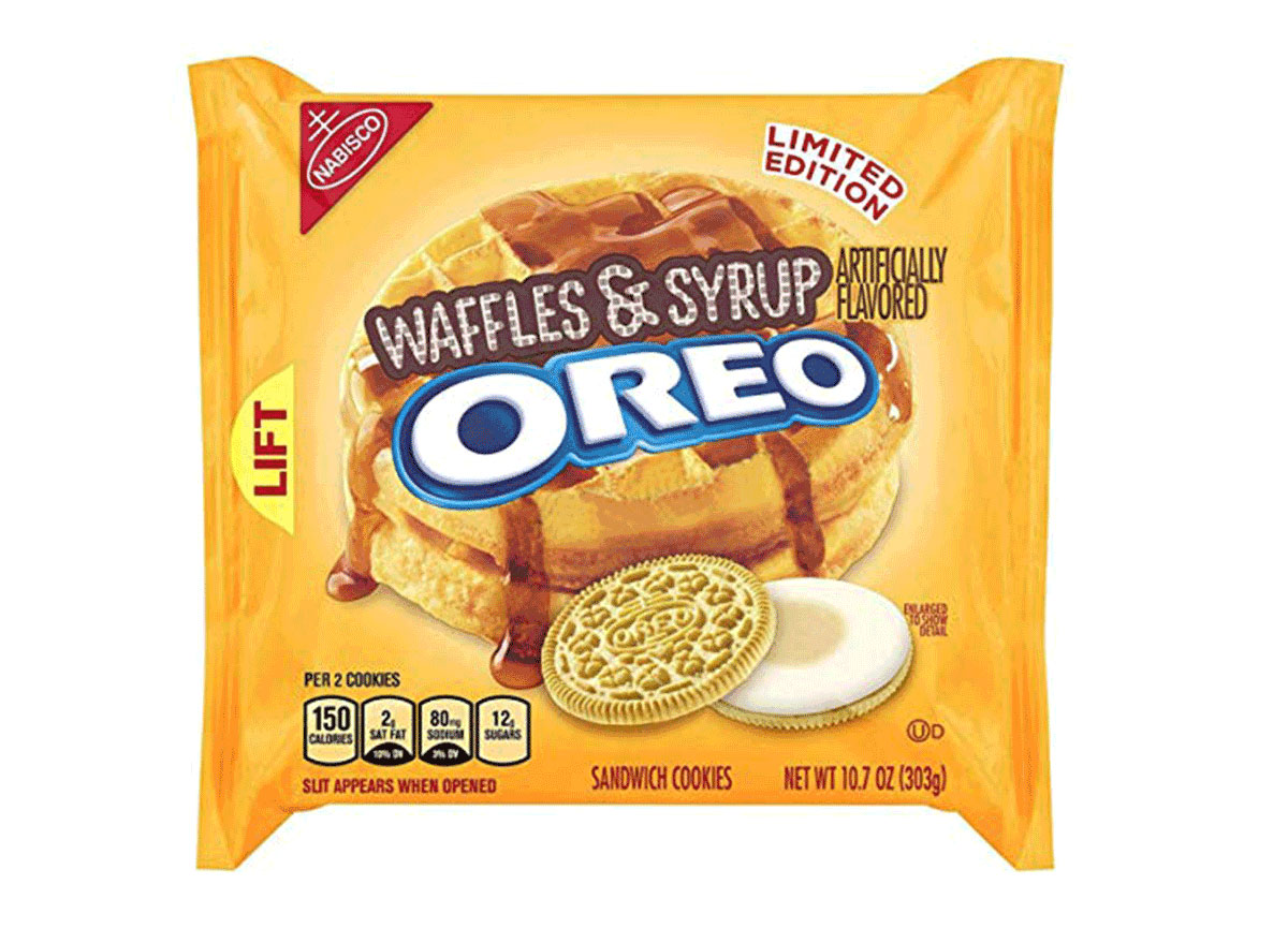 waffles & syrup oreo pack limited edition