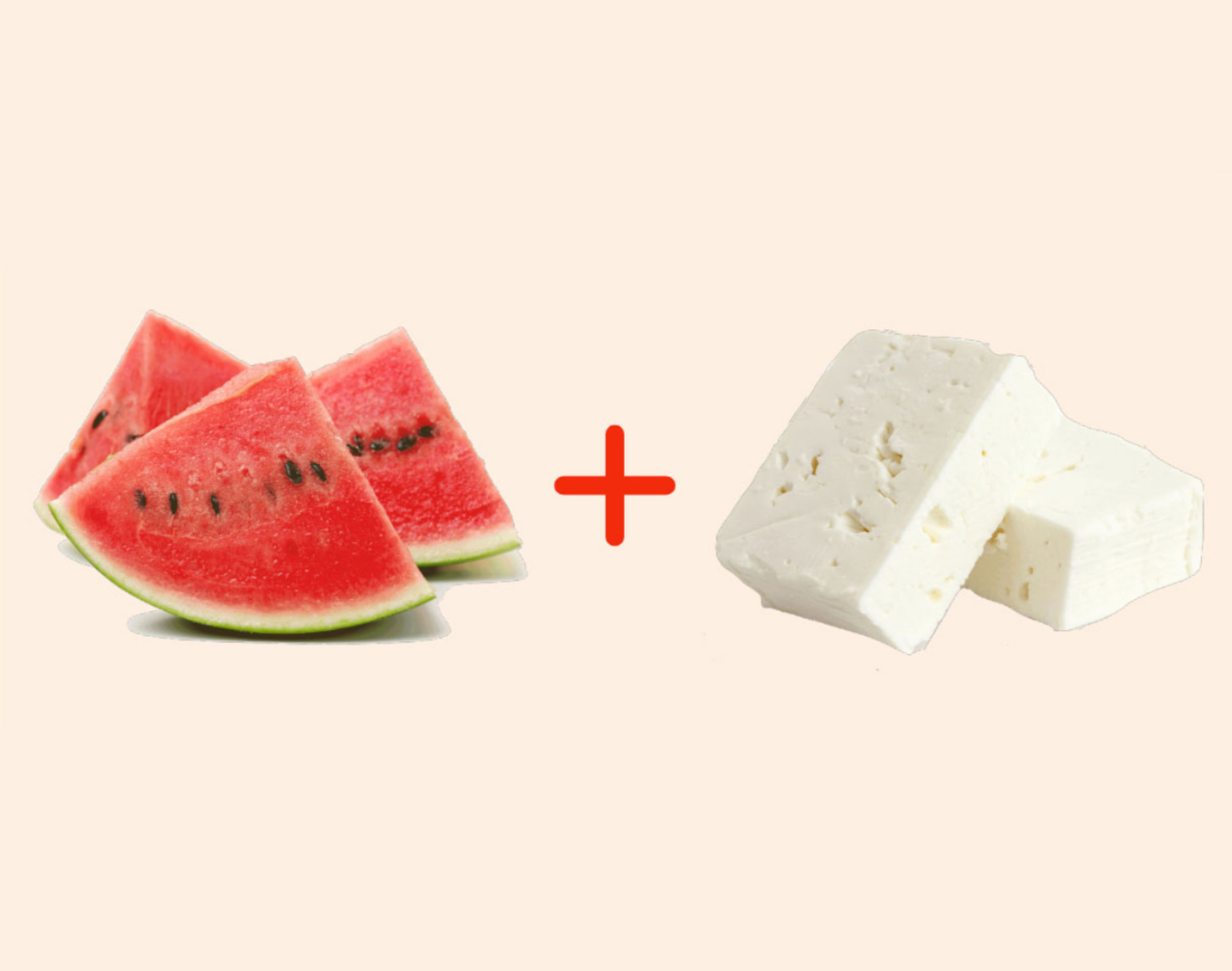 watermelon with feta amazing food pairings