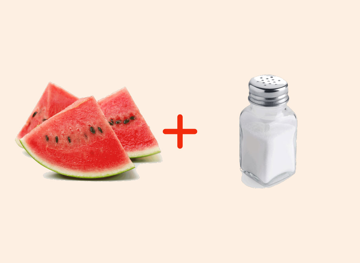 watermelon with salt amazing food pairings