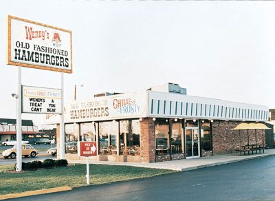 Wendys drive thru 1970s