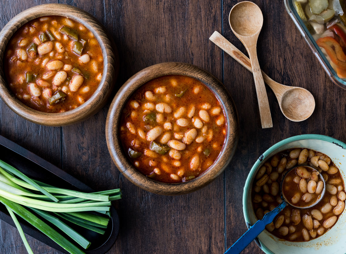 Zuppa di fagioli bianchi al forno