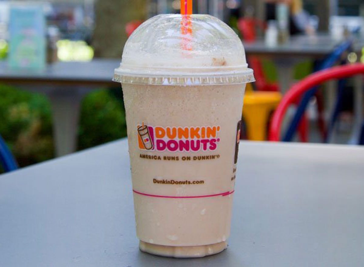 dunkin frozen vanilla chai