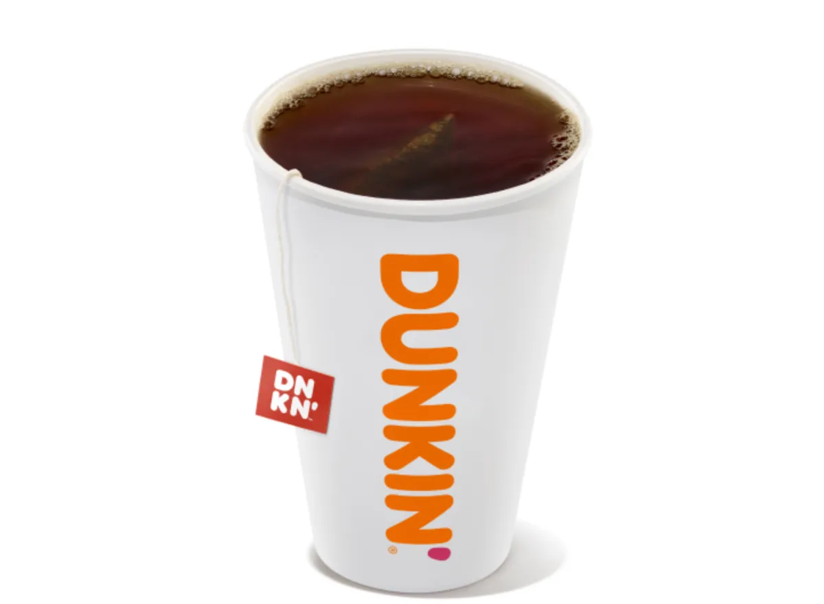 Dunkin hot tea