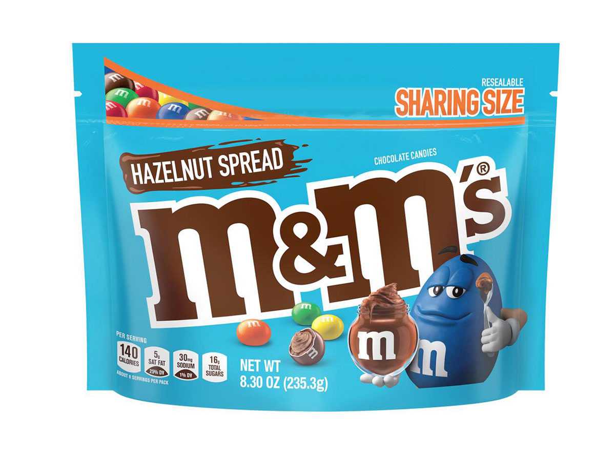 hazelnut m&ms