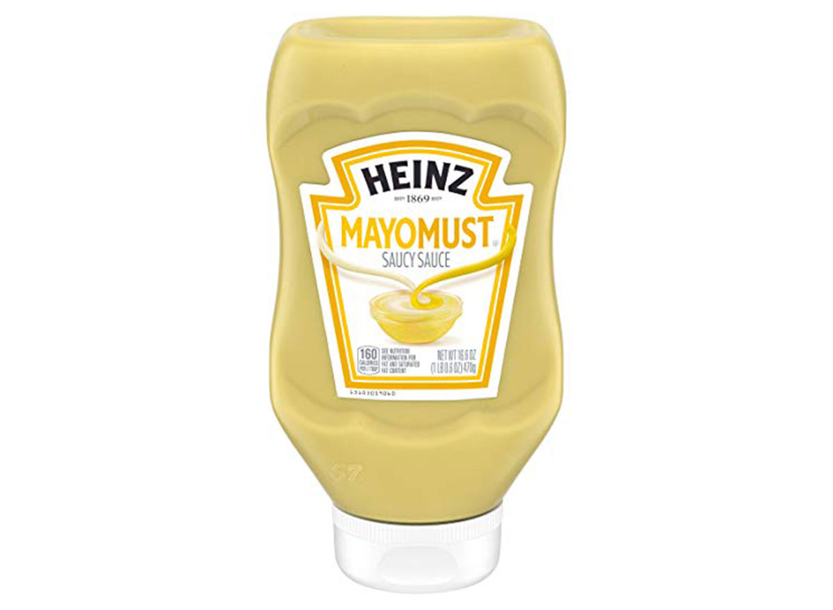 heinz mayomust sauce bottle