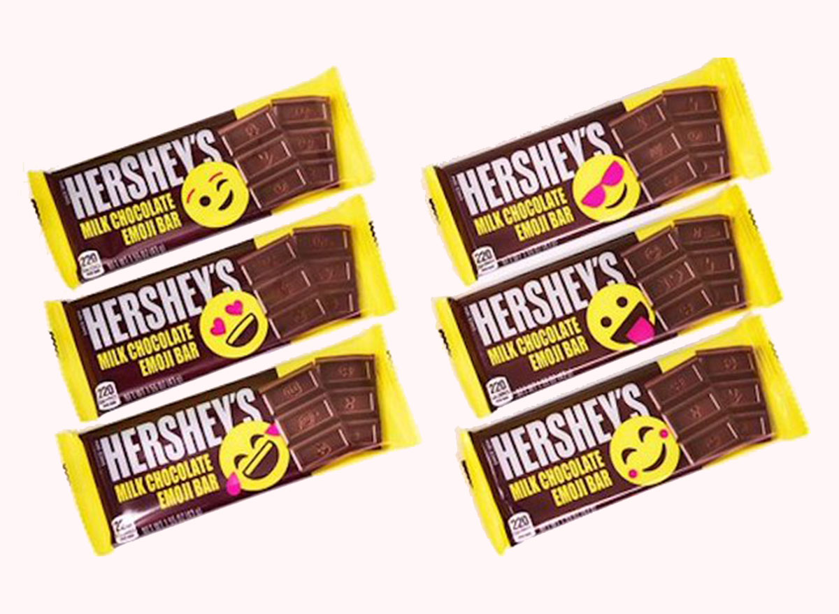 hershey emoji chocolate bars