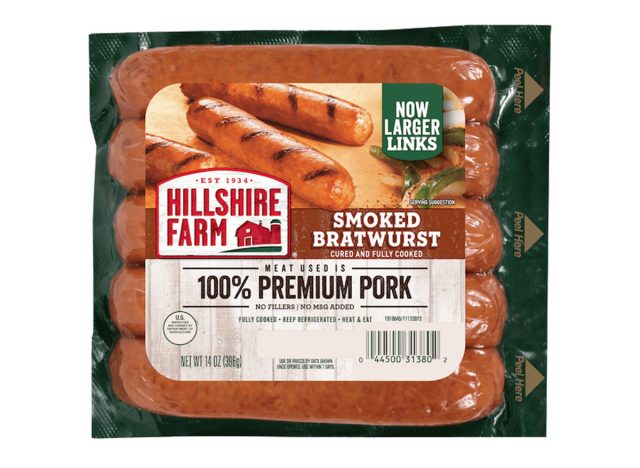 hillshire farm smoked bratwurst