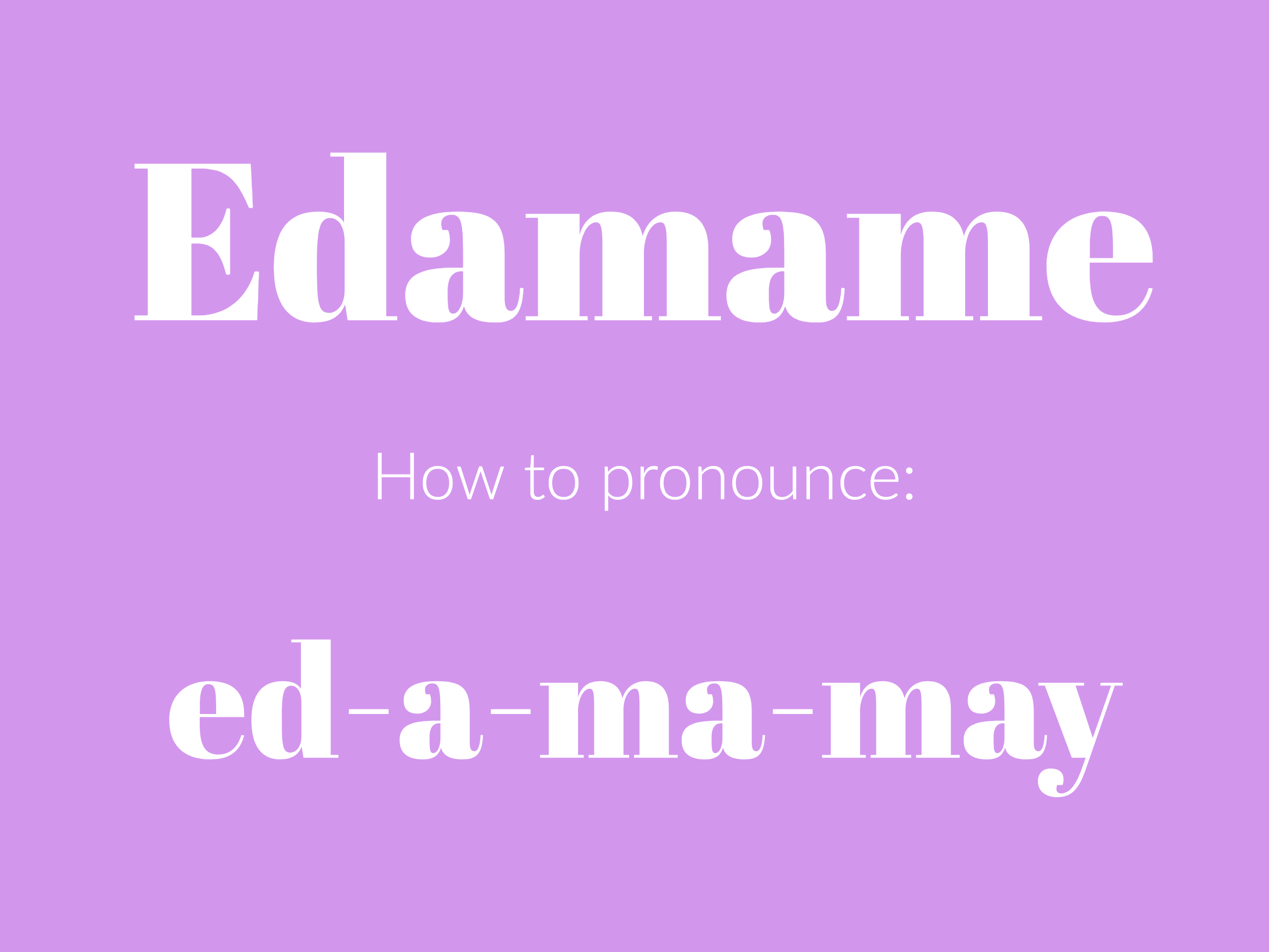 30 Commonly Mispronounced Foods — Eat This Not That