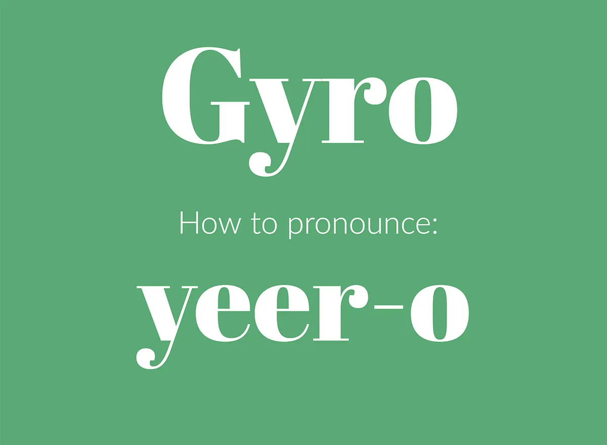 how to pronounce gyro graphic