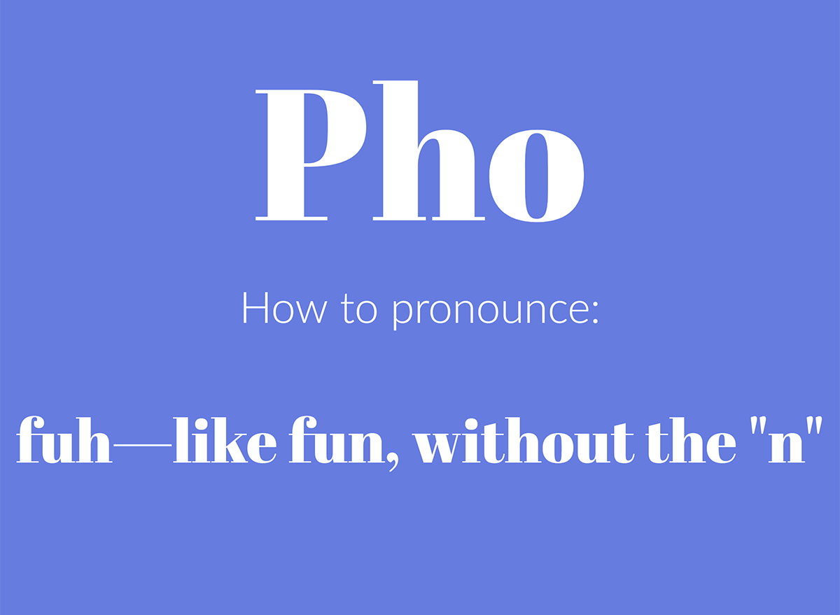 how to pronounce pho graphic