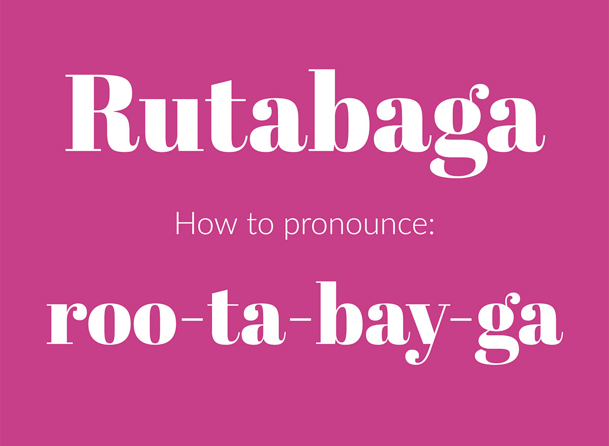 how to pronounce rutabaga graphic