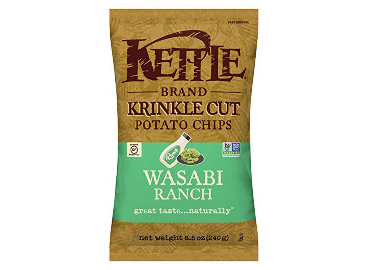 kettle brand wasabi ranch chips bag