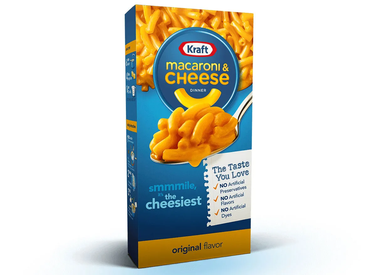 kraft macaroni cheese dinner original