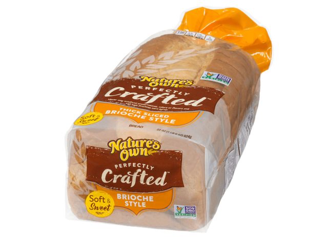 natures own perfectly crafted brioche style bread bag