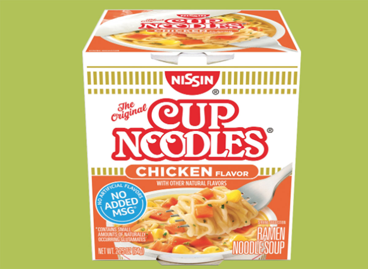 nissin cup noodles chicken