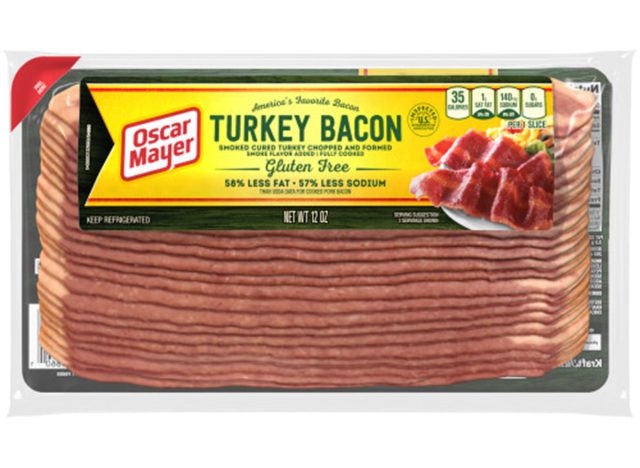 packaged gluten-free oscar mayer turkey bacon