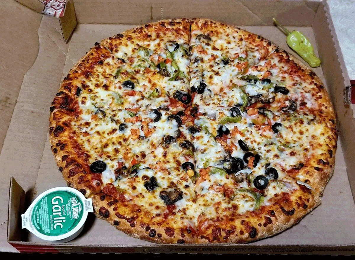 garden fresh pizza