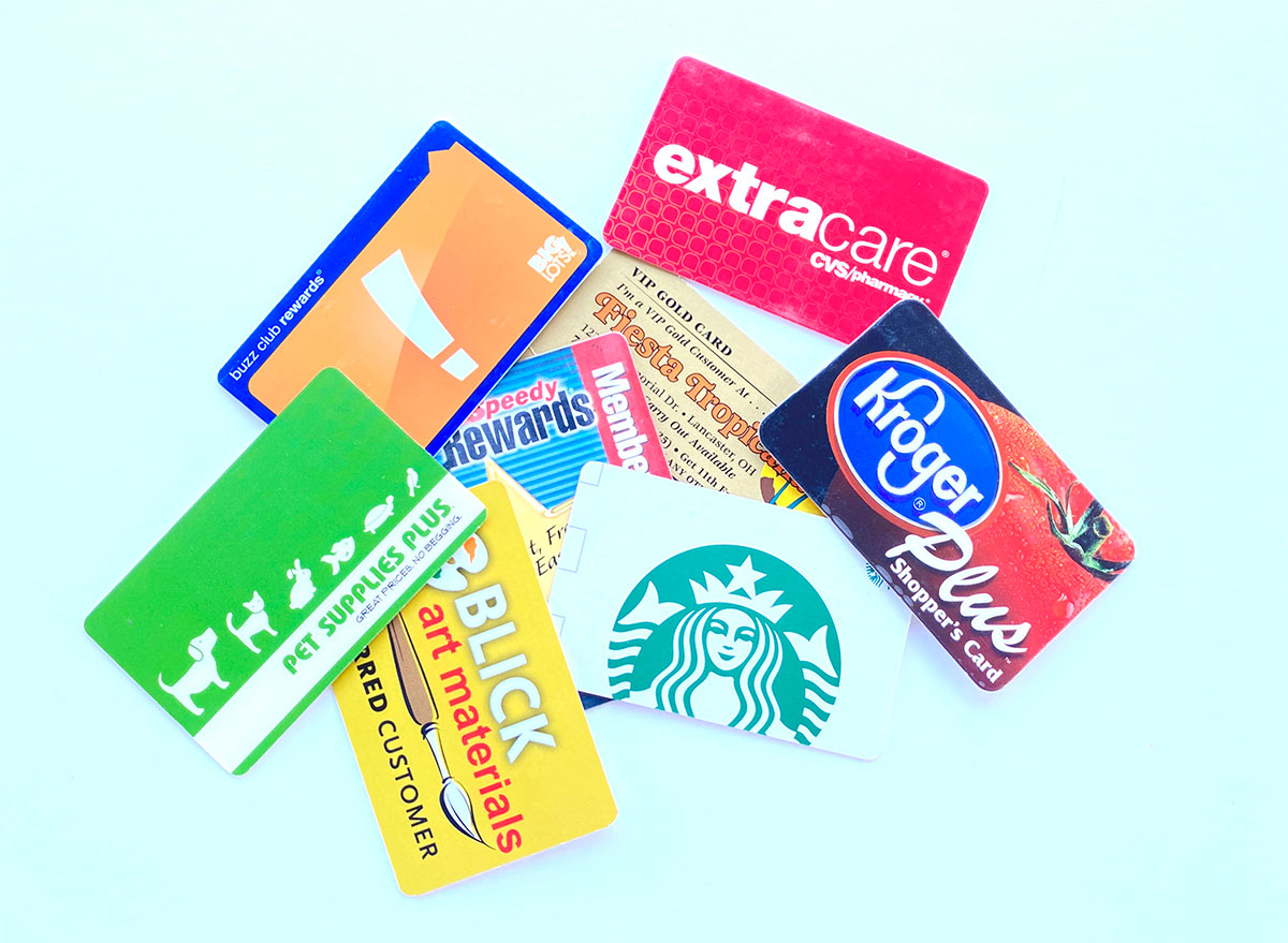 store loyalty rewards cards