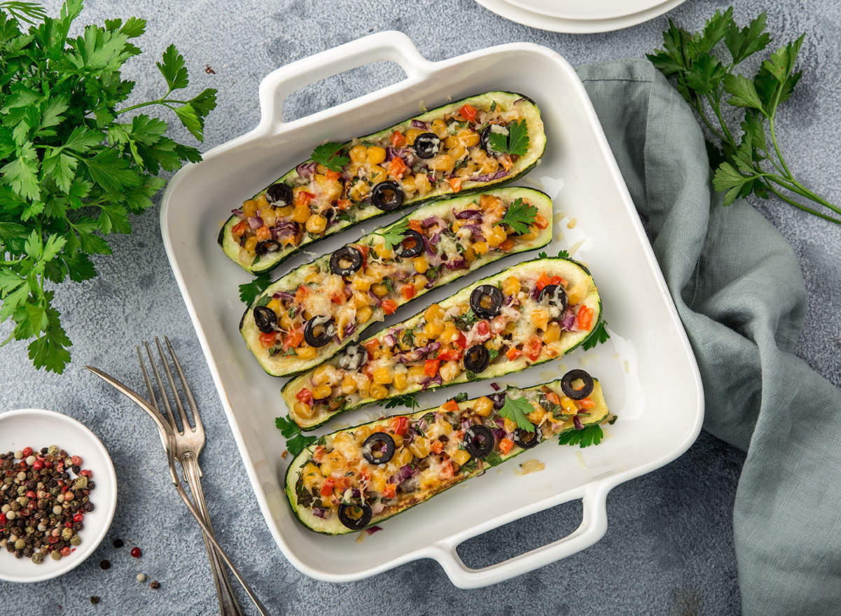 stuffed zucchini boats