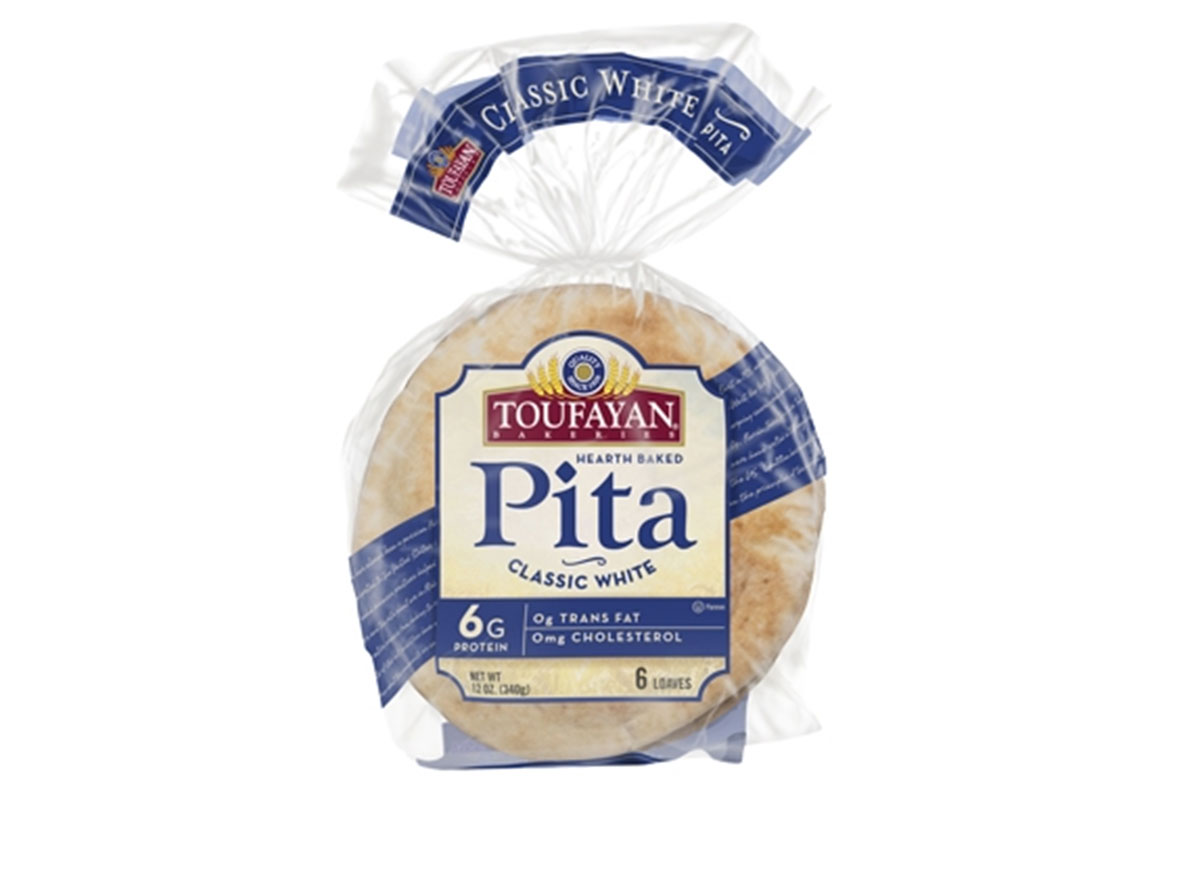 toufayan classic white pita bread