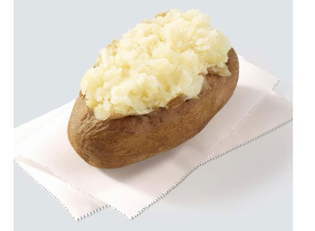wendy's menu baked potato