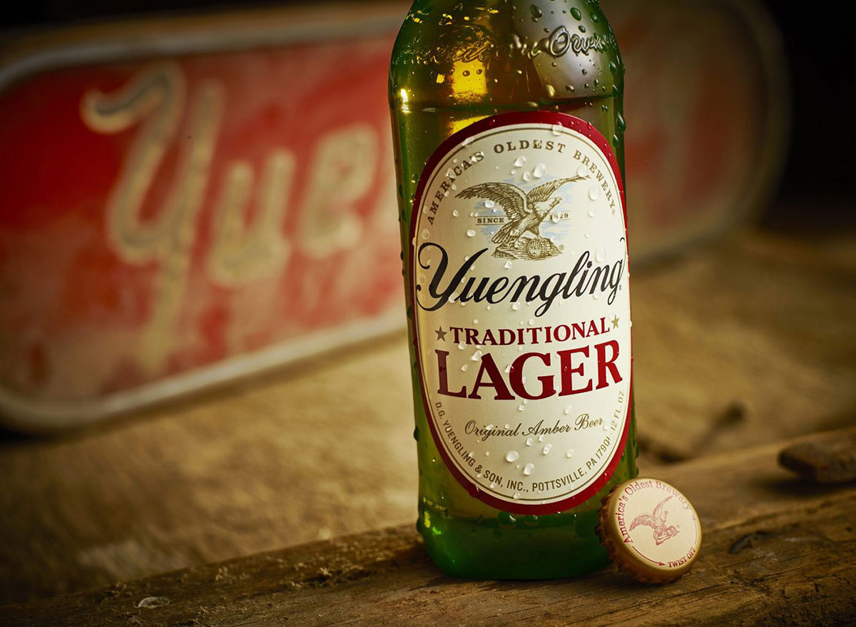 yuengling lager beer bottle most popular beer indiana