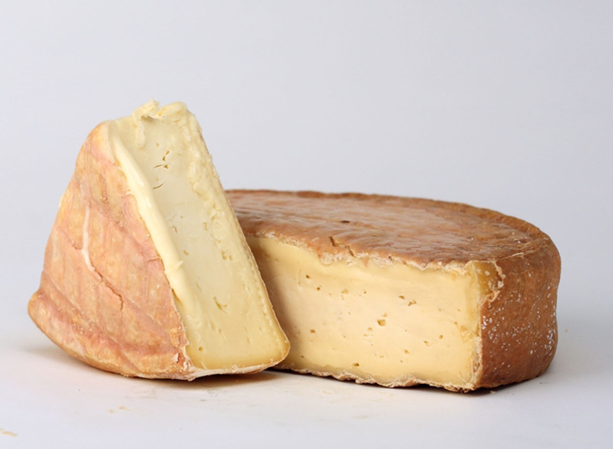 cut wheel of ardrahan cheese