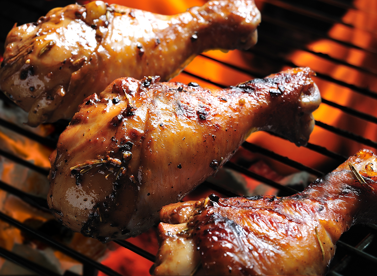 grilled chicken thigh