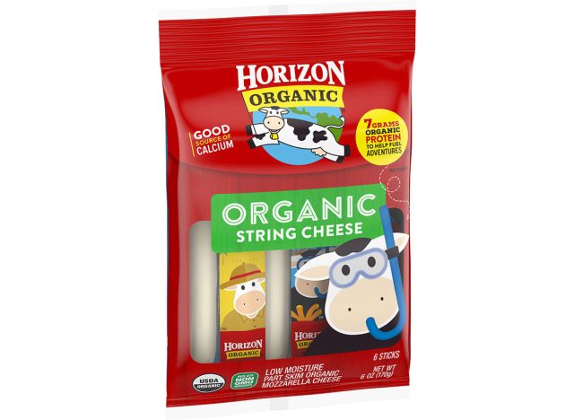 Horizon organic mozzarella string cheese