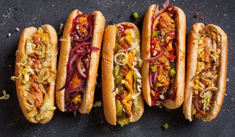 hot dog combinations with crazy toppings