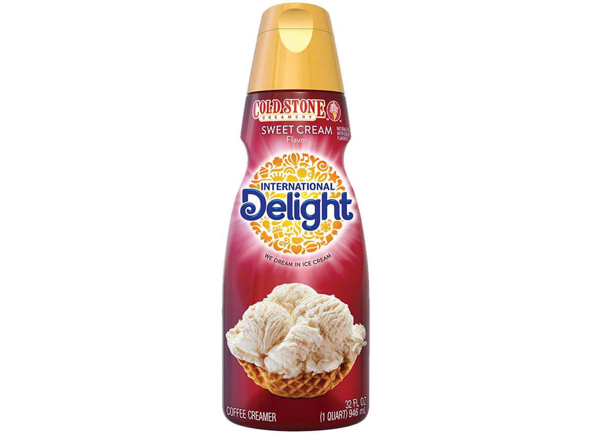 international delight cold stone creamery sweet cream coffee creamer