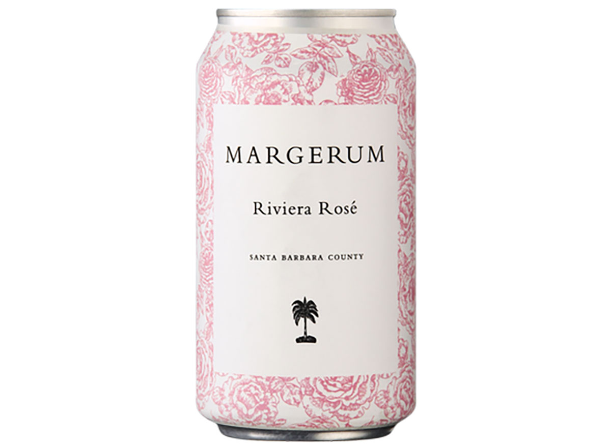 can of margerum riviera rose wine