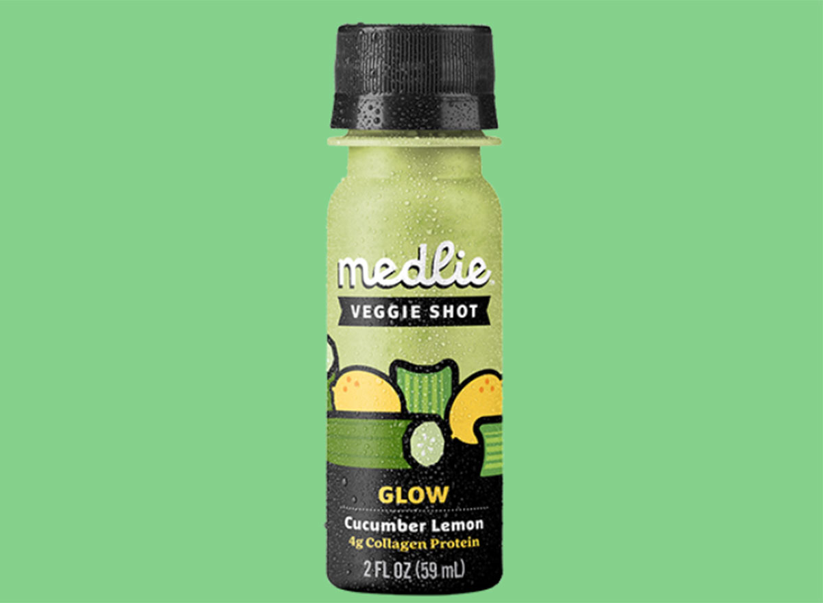 medlie veggie glow shot bottle