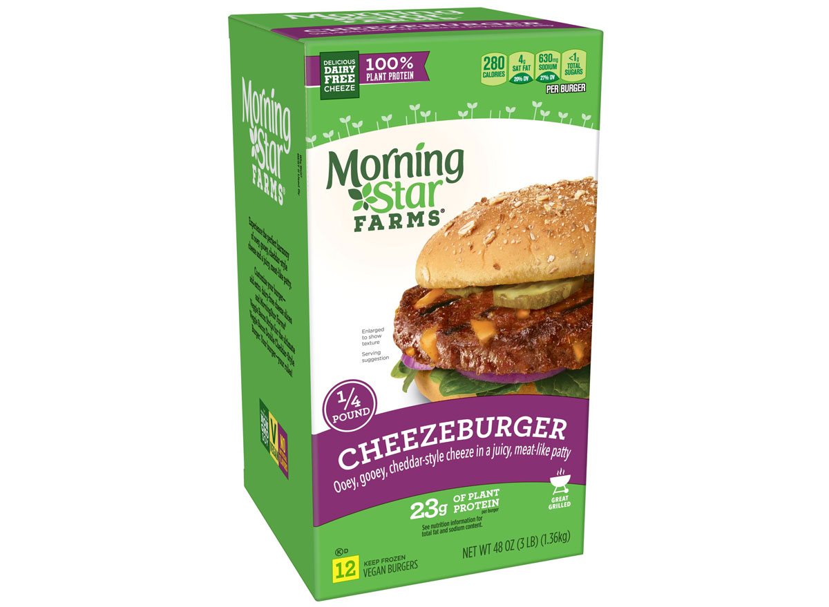 morningstar farms cheezeburger box