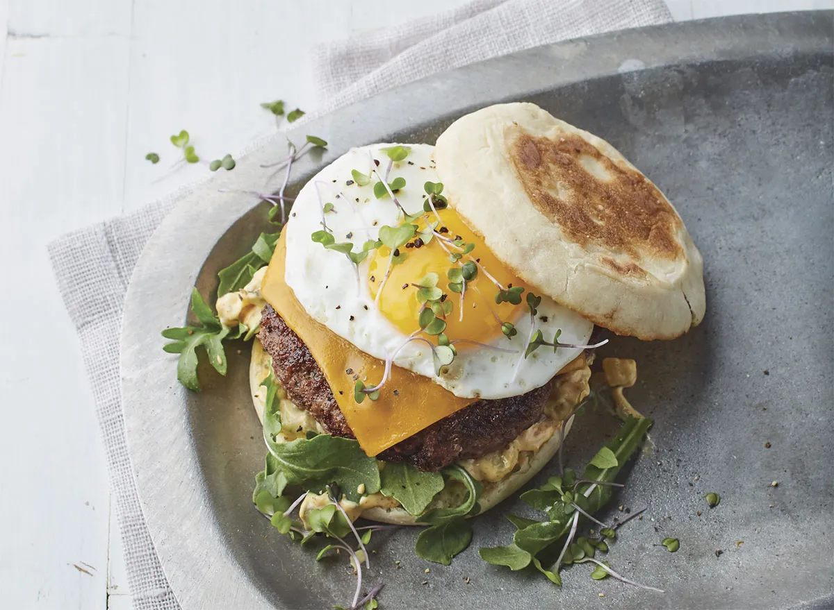 Pan Fried Egg Burger With Special Sauce Recipe — Eat This Not That