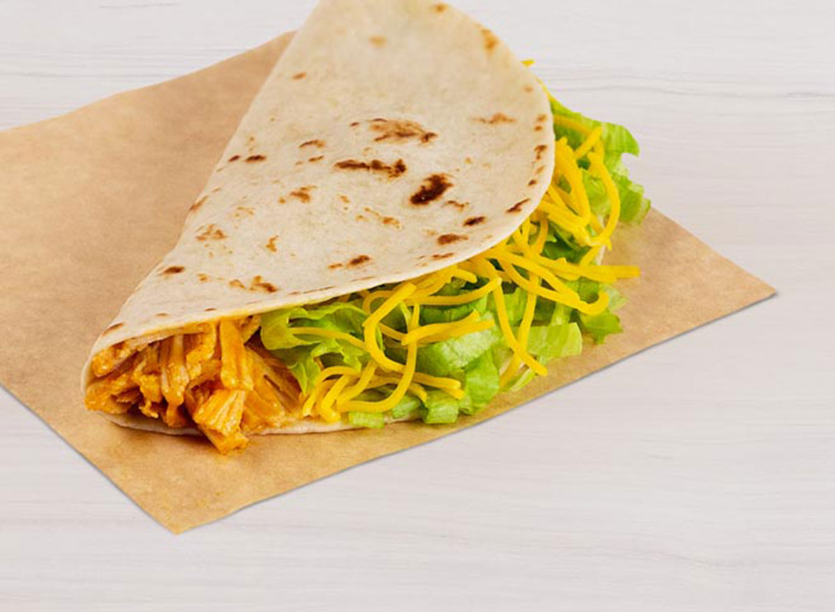 taco bell pui moale taco cel mai bun